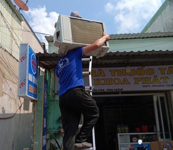 Lắp đặt máy lạnh tại Vĩnh Lộc B